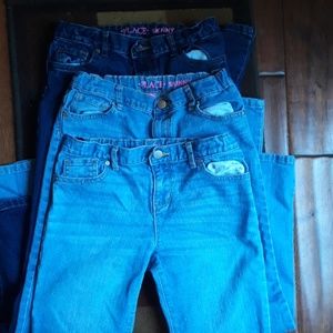 Bundle of 3 girl's Jean's